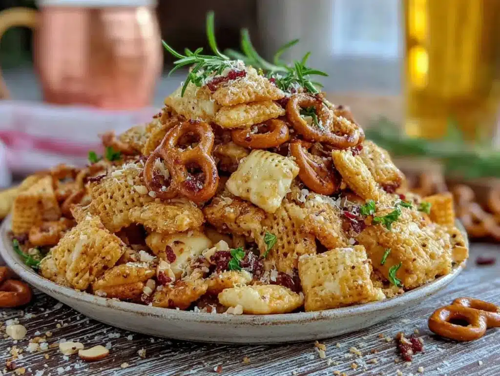 Homemade Ranch Chex Mix - featured image