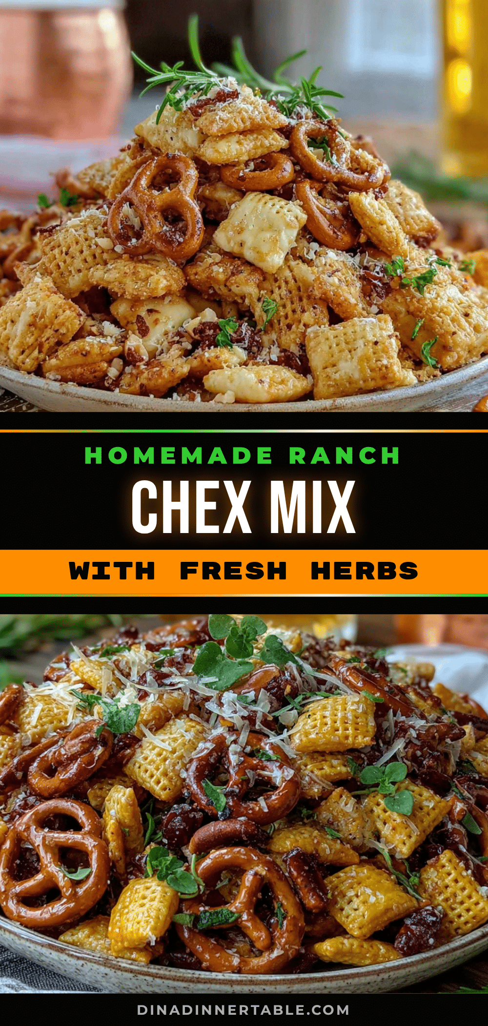 Homemade Ranch Chex Mix recipe
