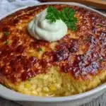 Jiffy corn casserole bake with sour cream - featured image