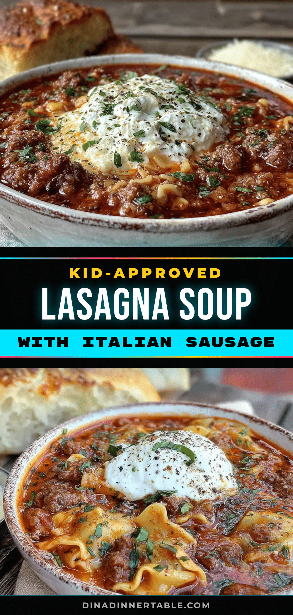 lasagna soup recipe