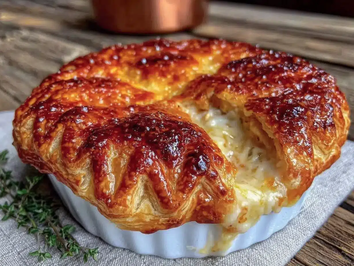 lighter chicken pot pie preparation steps