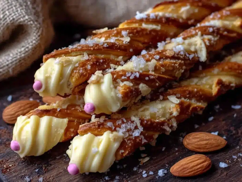 witch finger pretzel rods - featured image